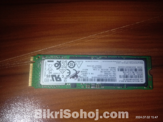 SAMSUNG 1TB M.2 NVME SSD